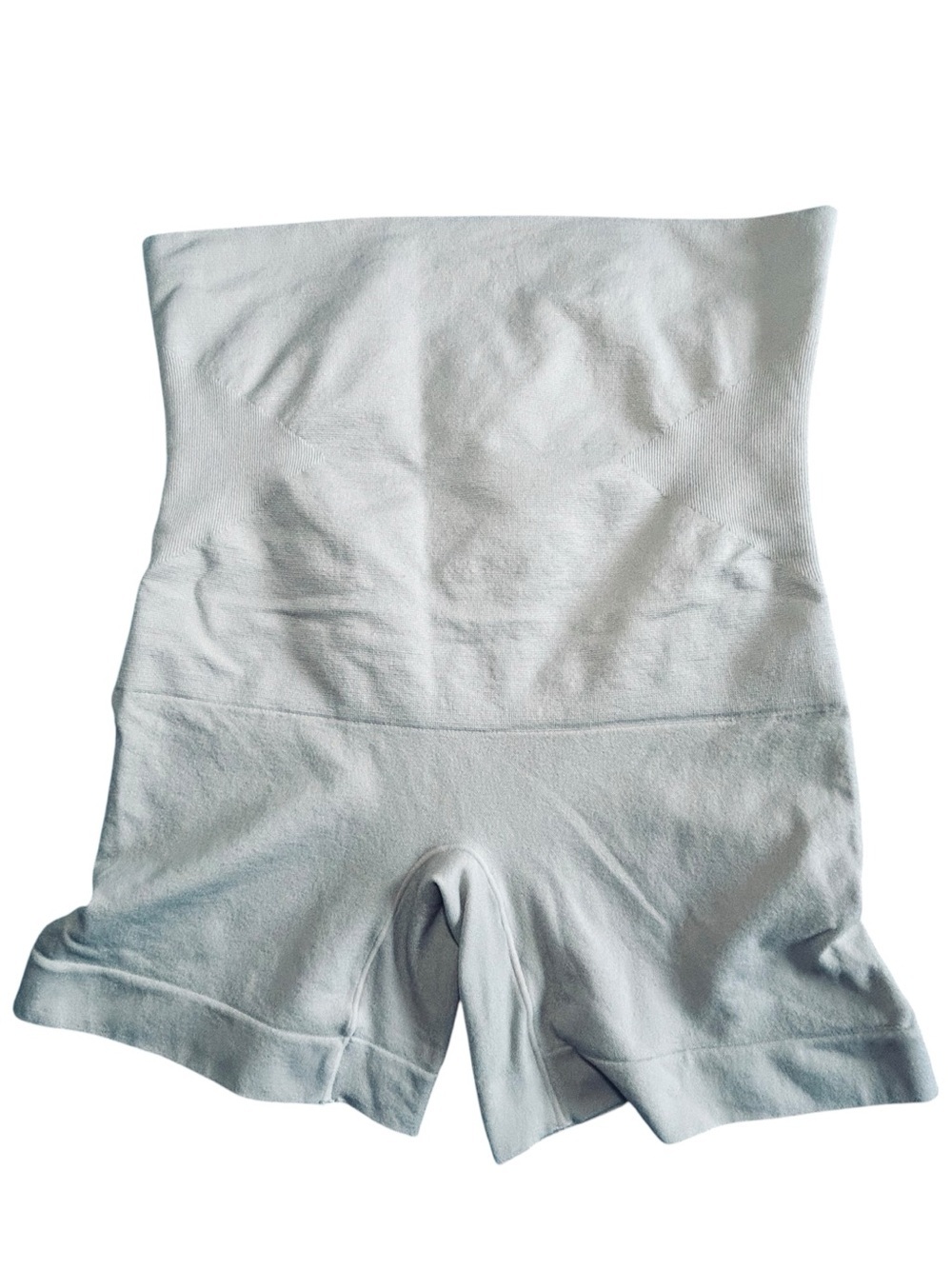 Shapermint cream High-Waist Shaping Shorts with Boyleg
